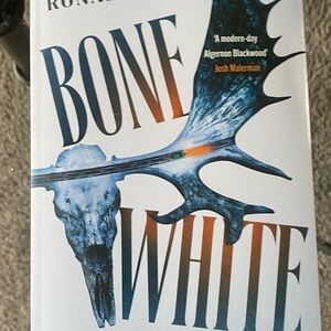 Bone White by Ronald Malfi - White & Blue Hardcover